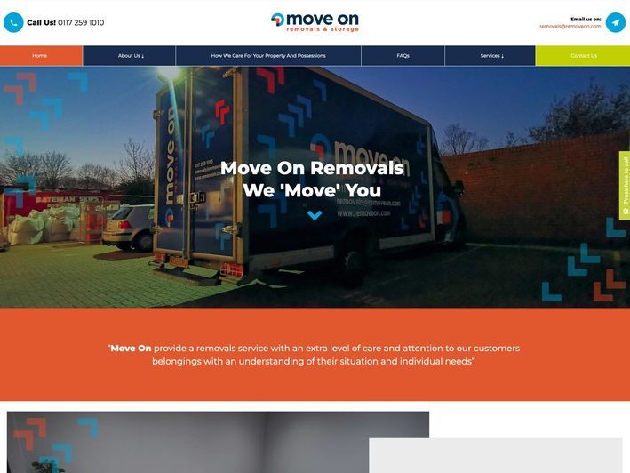 The Move On website created by it'seeze