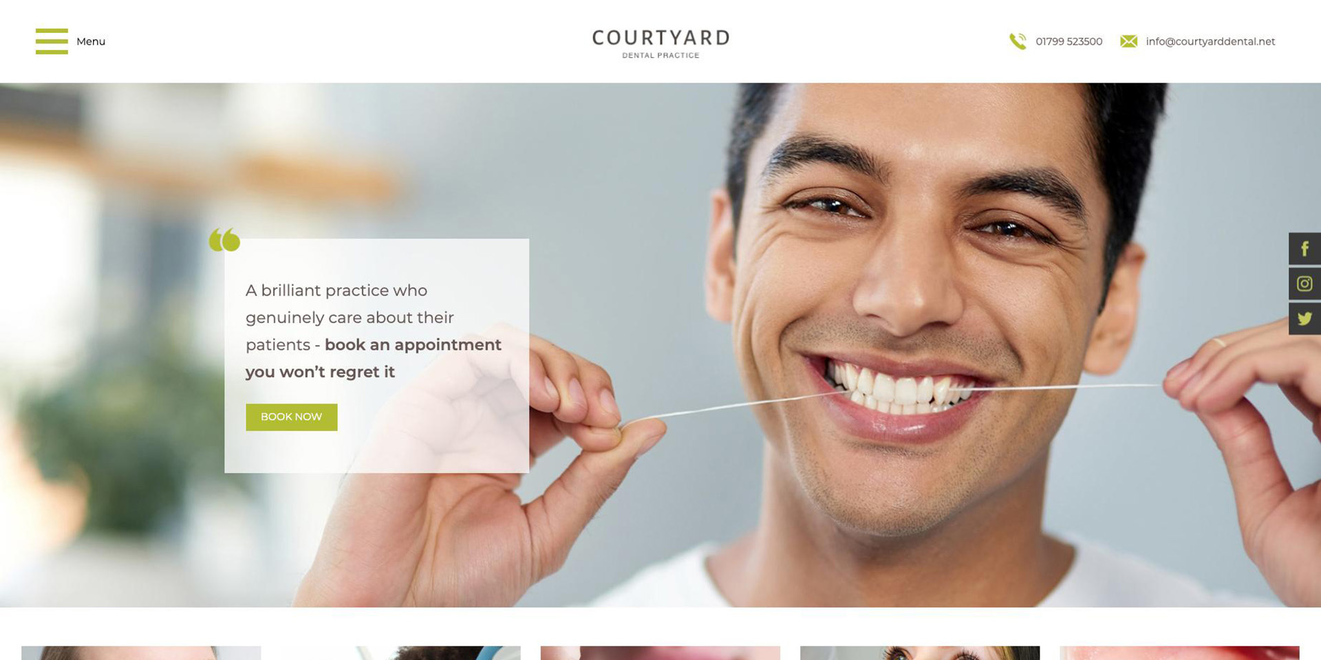 The new Courtyard website from it'seeze